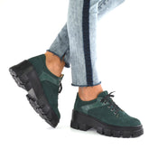 Pantofi Casual Dama din piele Naturala Cerasela 4